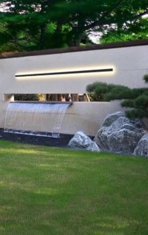 18 – Fishpond and water feature
